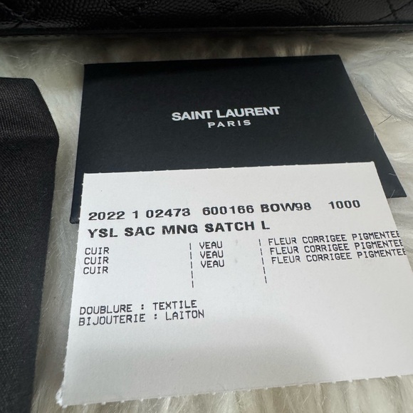 Saint Laurent Monogram Large Envelope - Picture 5 of 10